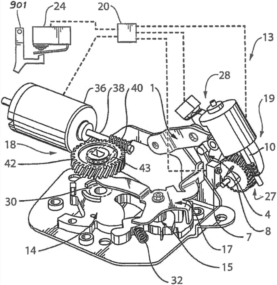 Closure latch for a rear vehicle door having an emergency child lock release mechanism