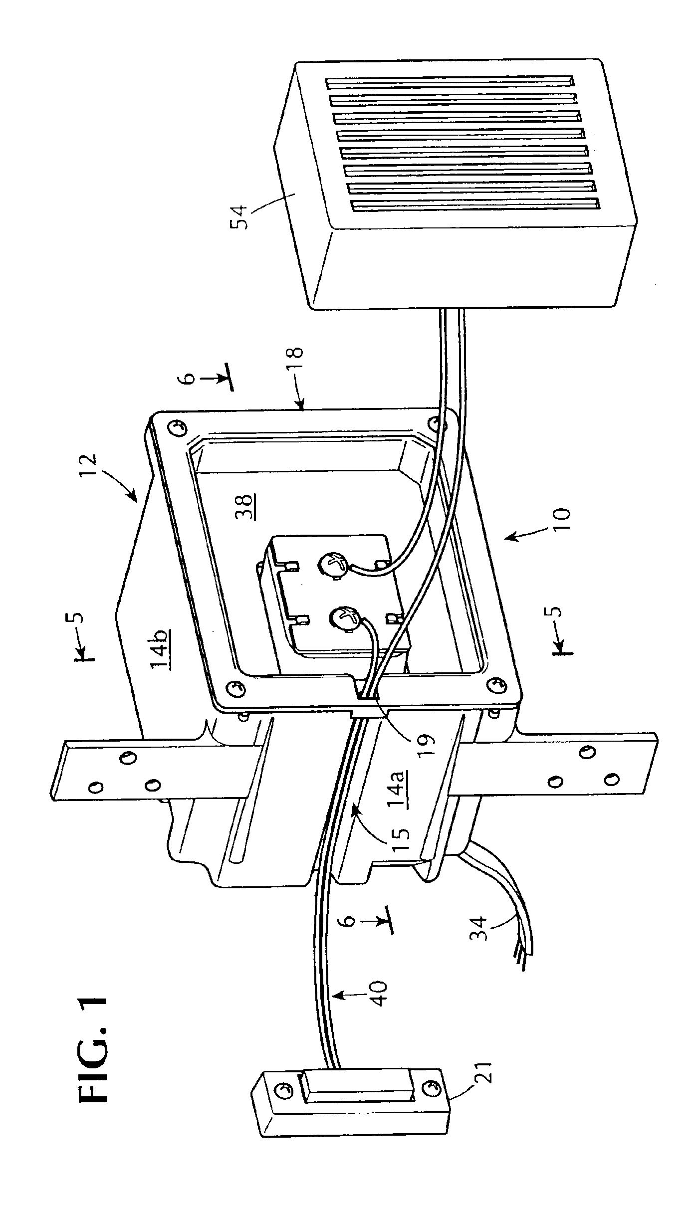 Electrical rough-in box for low voltage transformer