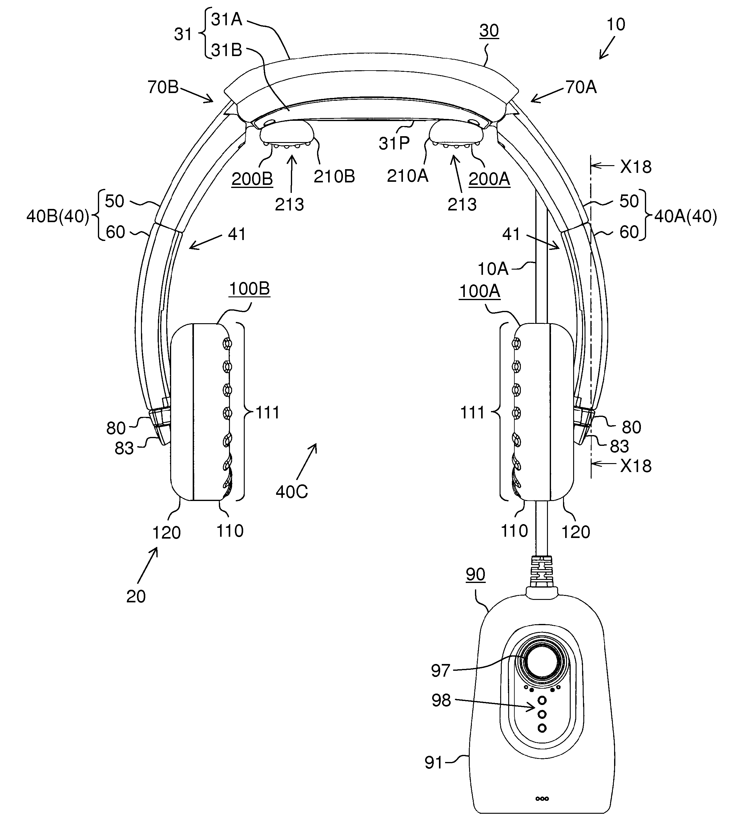 Optical hair-growing device