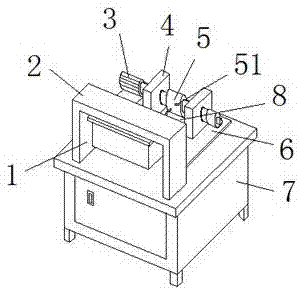 Automatic glue brushing machine