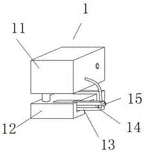 Automatic glue brushing machine