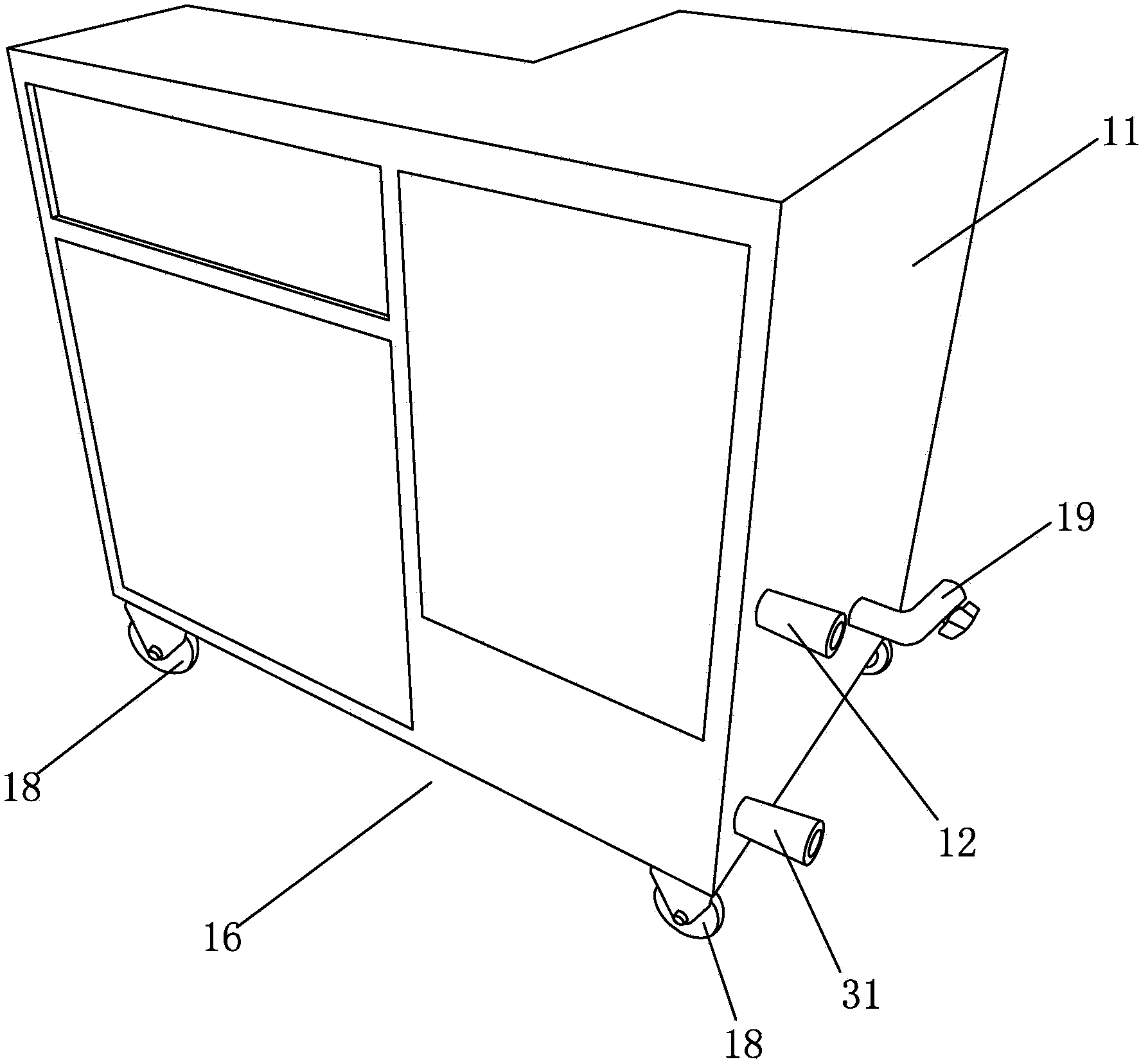 Air-energy agricultural pesticide-free sterilizer and omnibearing agricultural pesticide-free planting apparatus