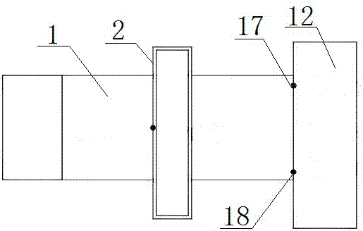 An automatic solar panel cleaning system