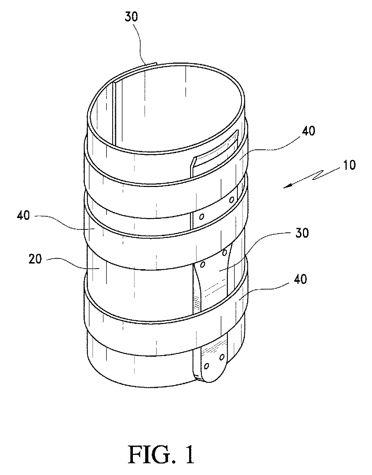 Brace for use with an external fixation device