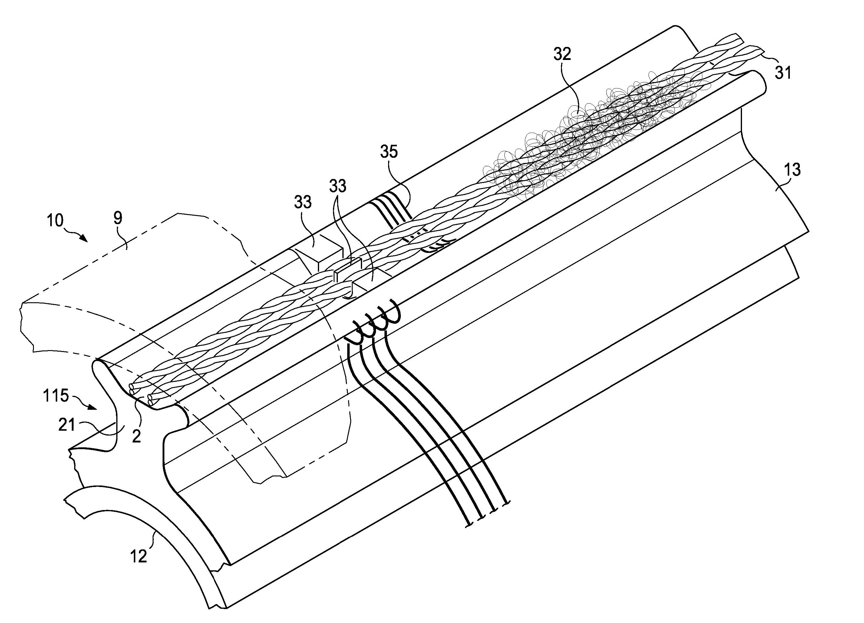 Bone growth promoting implant