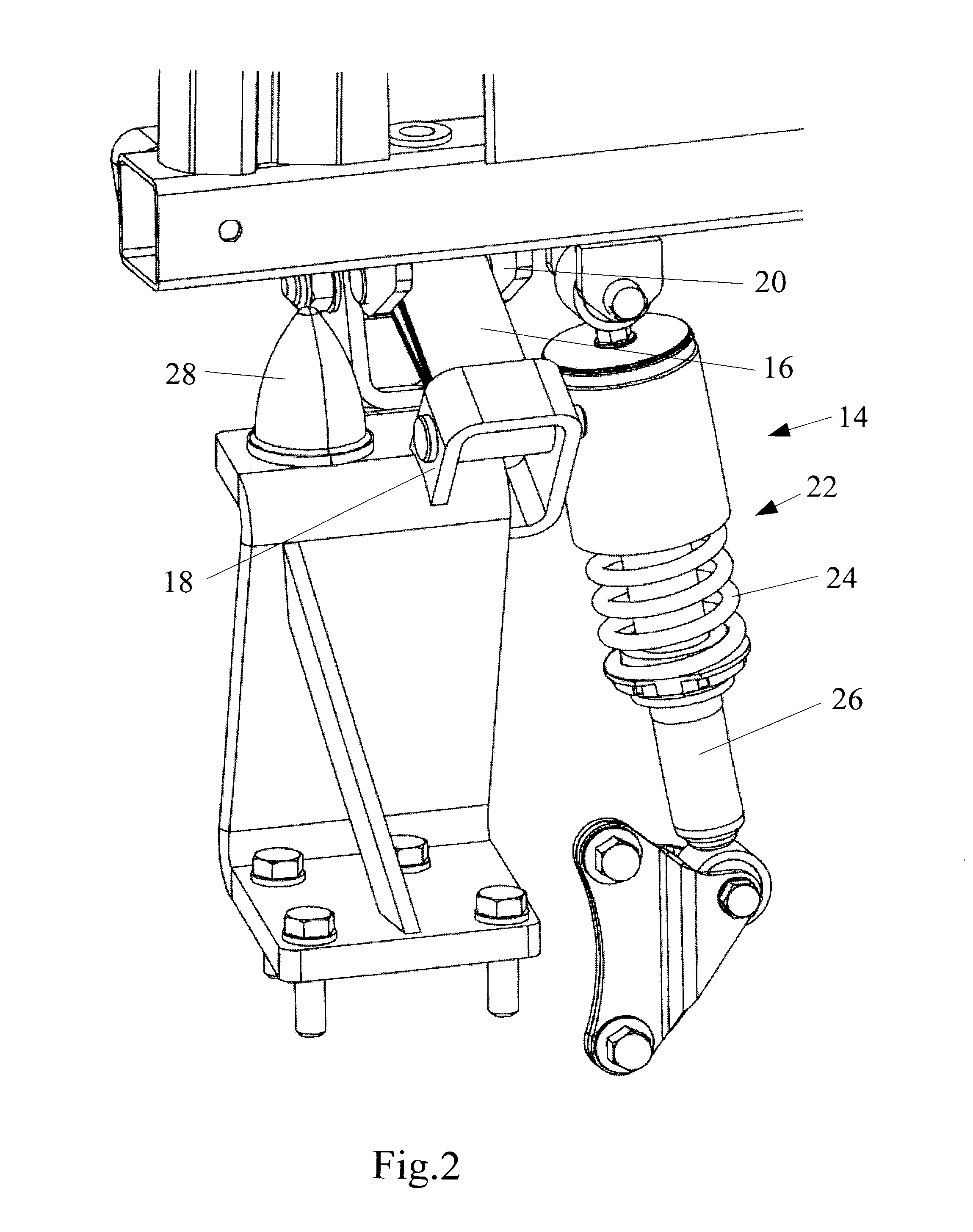 Agricultural Vehicle Suspension