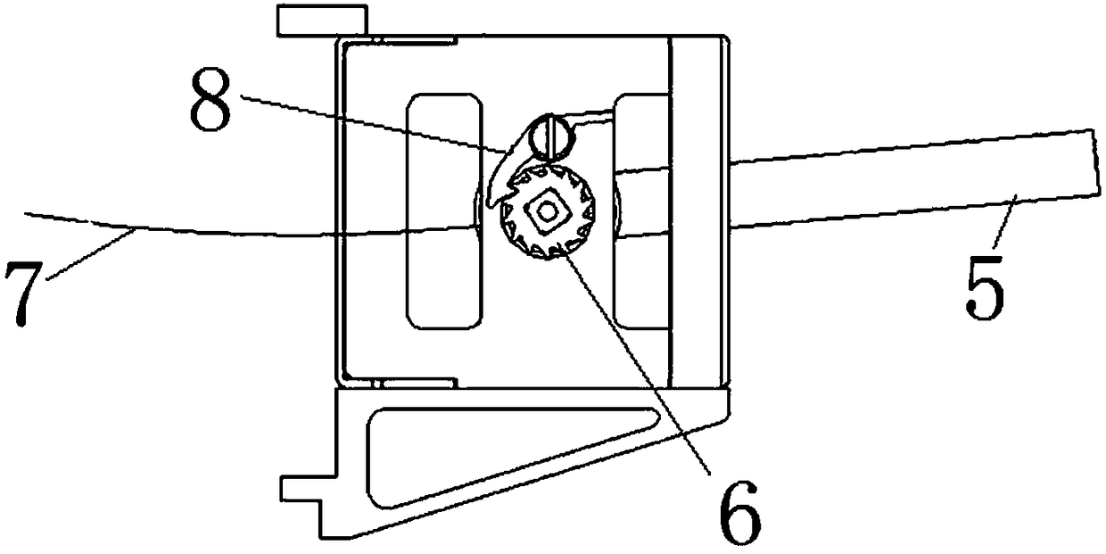 Demoulding tool for wedge-shaped part of aircraft wingtip