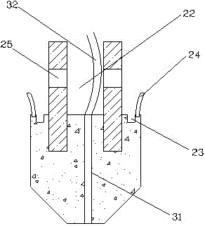 An anti-seepage foundation pit support structure and construction method