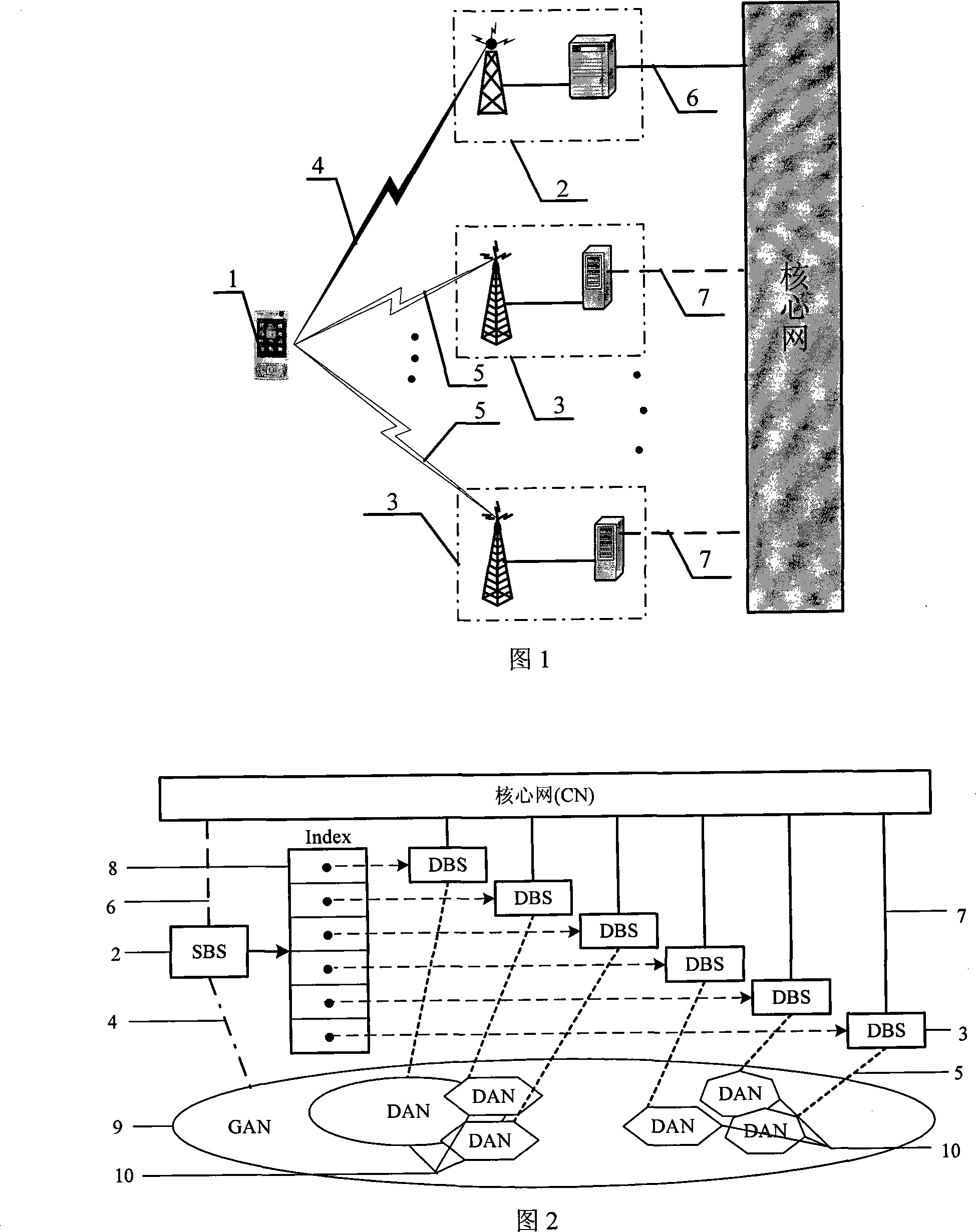 Content based access network combining scheme under heterogeneous wireless surroundings