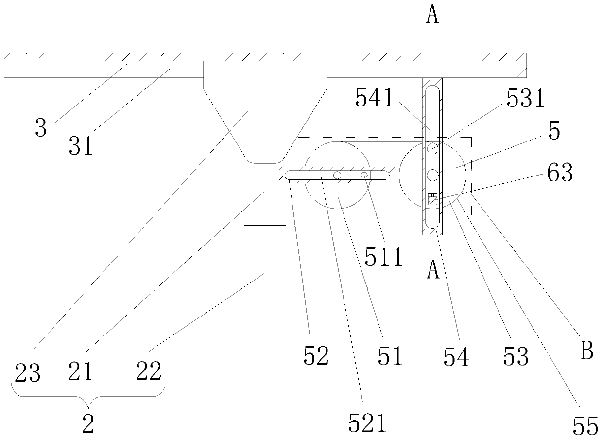 Intermittent conveying equipment of food production line