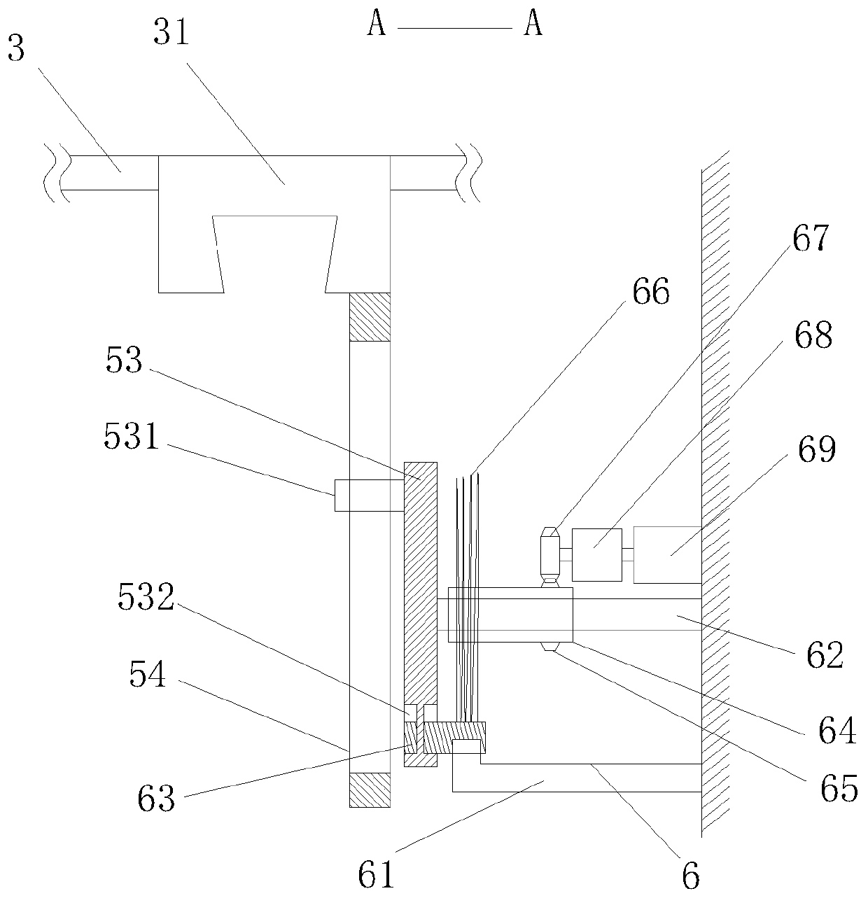 Intermittent conveying equipment of food production line