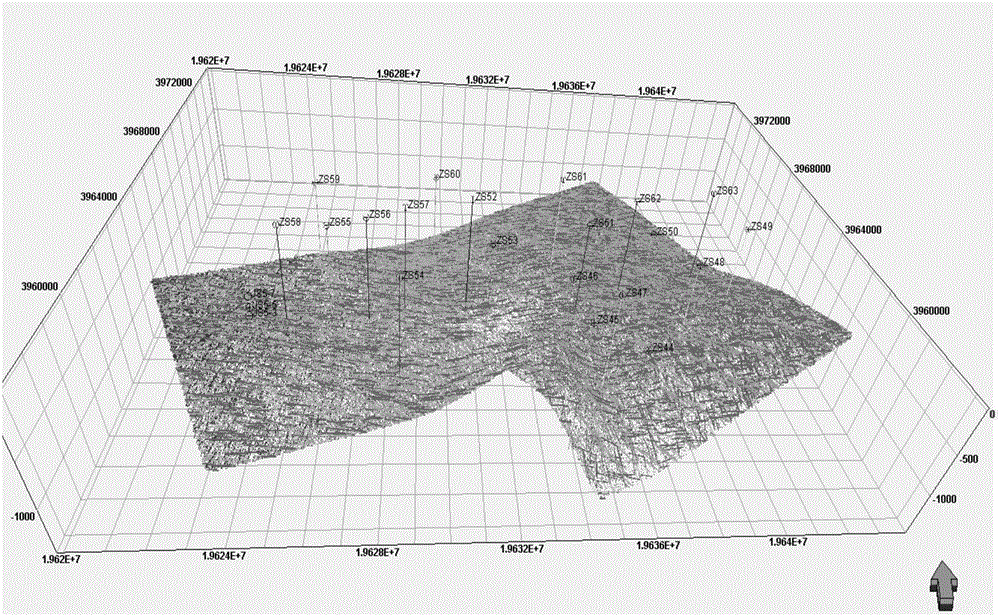 Multi-scale crack model of compact low-penetration reservoir and modeling method of model