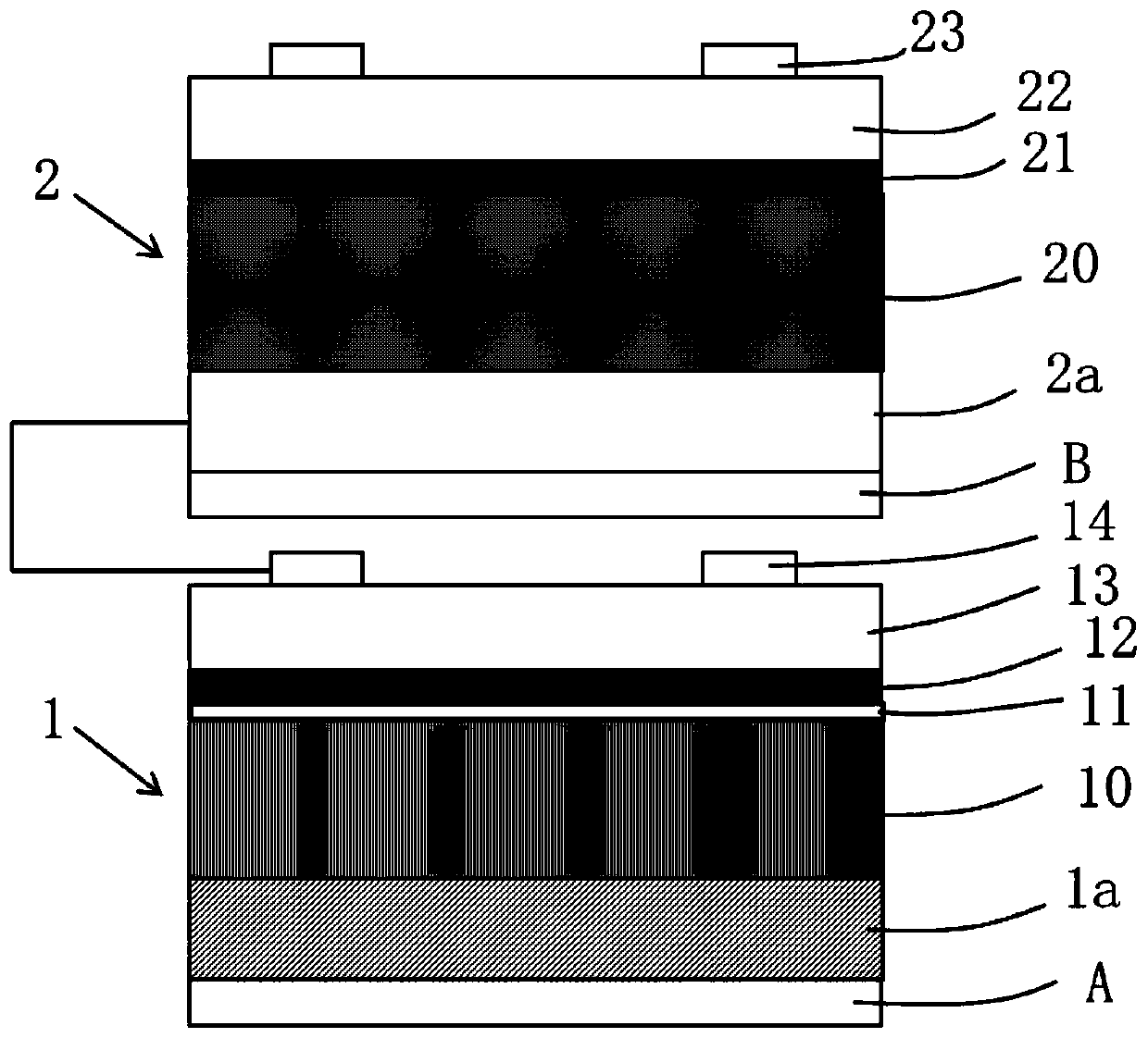 High-efficiency flexible laminated thin-film solar cell and preparation method thereof