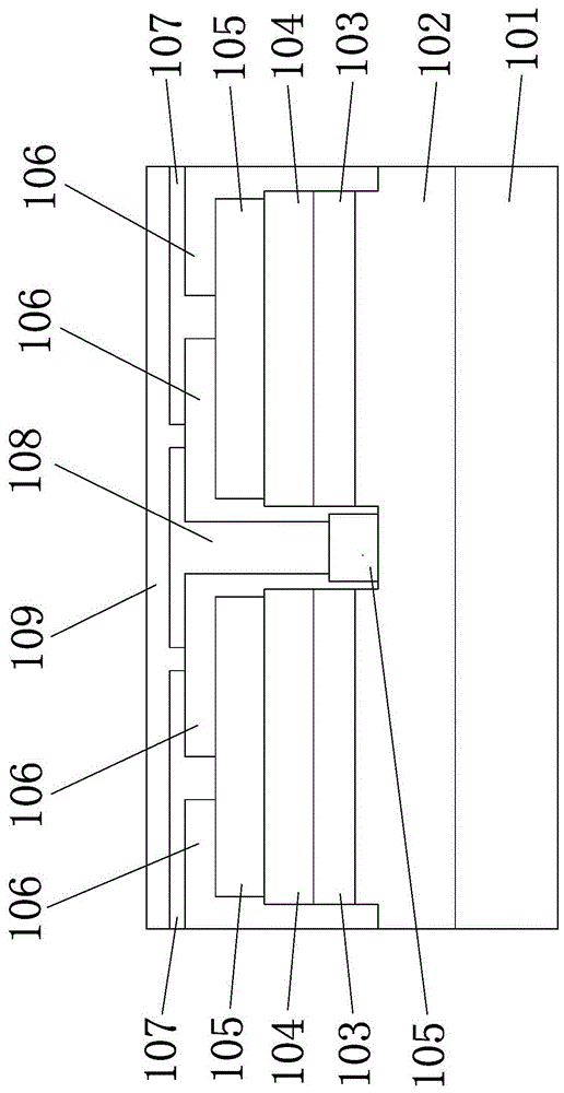 Flip light emitting diode (LED) with ODR structure and preparation method, and flip high-voltage LED