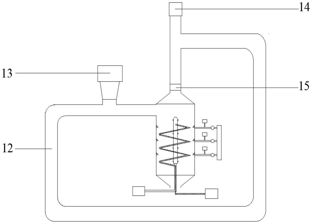 Shredded Tobacco Flavoring Tank and Flavoring Device