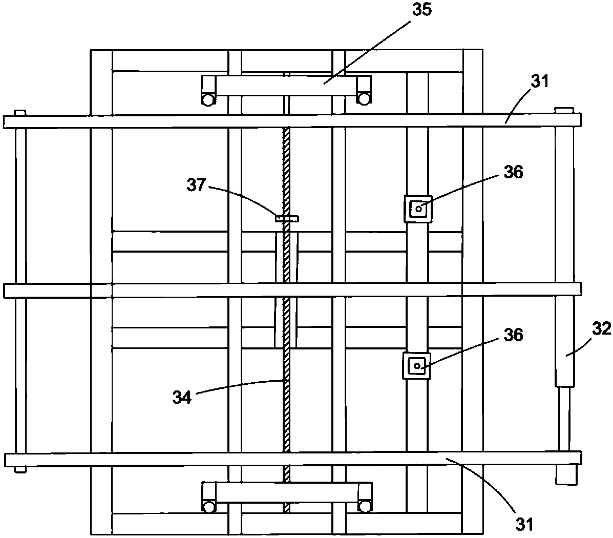 Dielectric voltage-withstand automatic test device for solar photovoltaic module