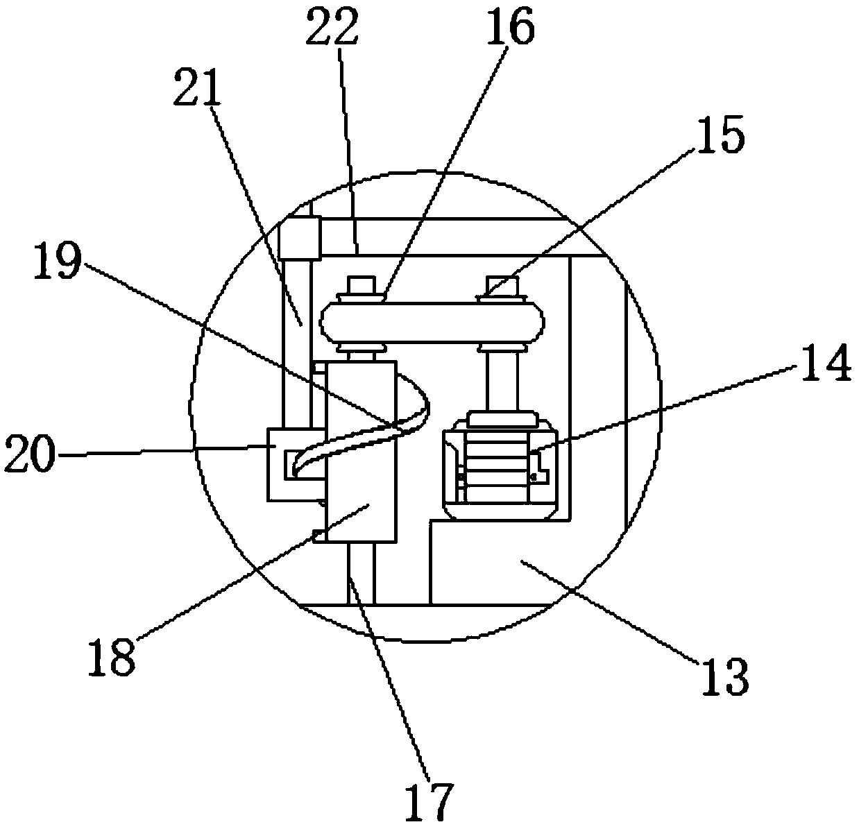 Rolling and screening device with drying function for tea leaves