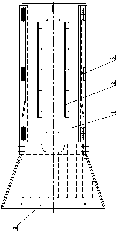 Mining underground large part X type truck loader