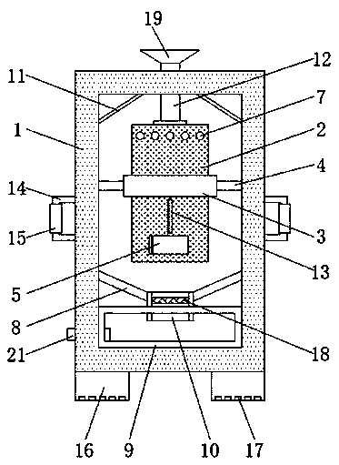 Reverse osmosis water purifying equipment