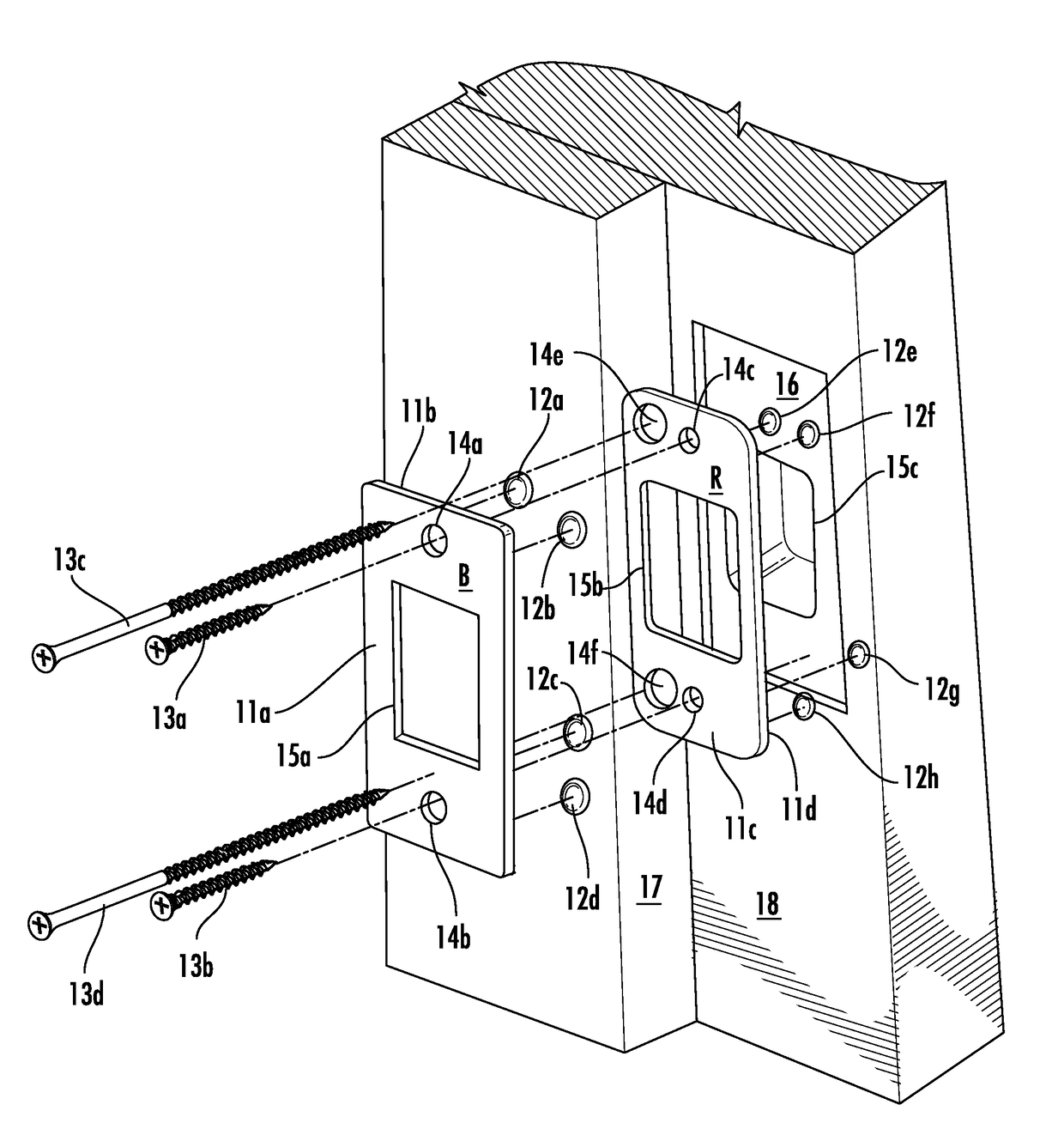 Adjustable door strike plate and method of using the same