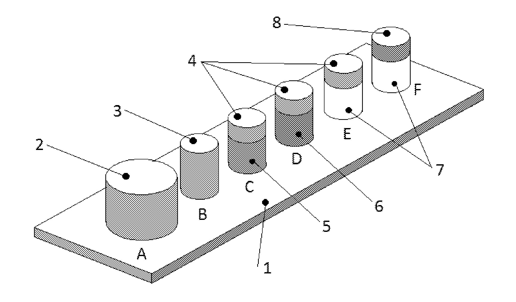 Apparatus for imitating thermal conductivity and electrical resistance of diamonds and their substitutes