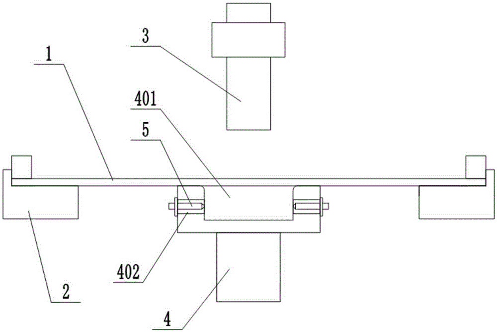 Sheet metal stamping device