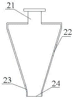 Treatment device for crop seeds