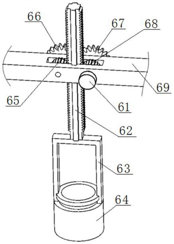 A sampling anti-oxidation device for molten metal liquid