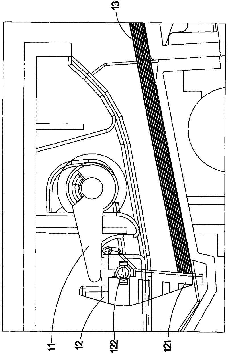 Paper stopping mechanism and automatic paper feed device using same