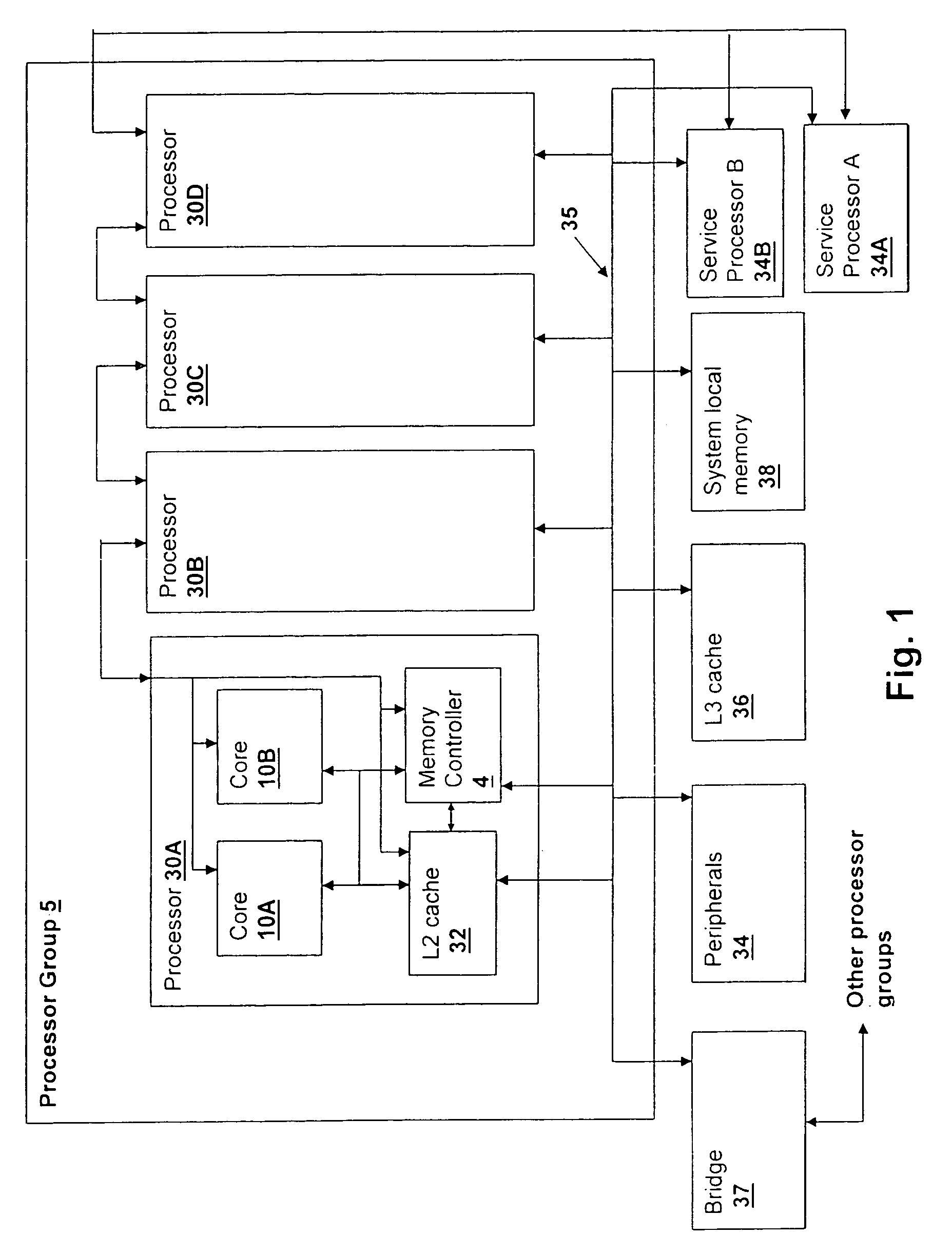 Method and logical apparatus for switching between single-threaded and multi-threaded execution states in a simultaneous multi-threaded (SMT) processor