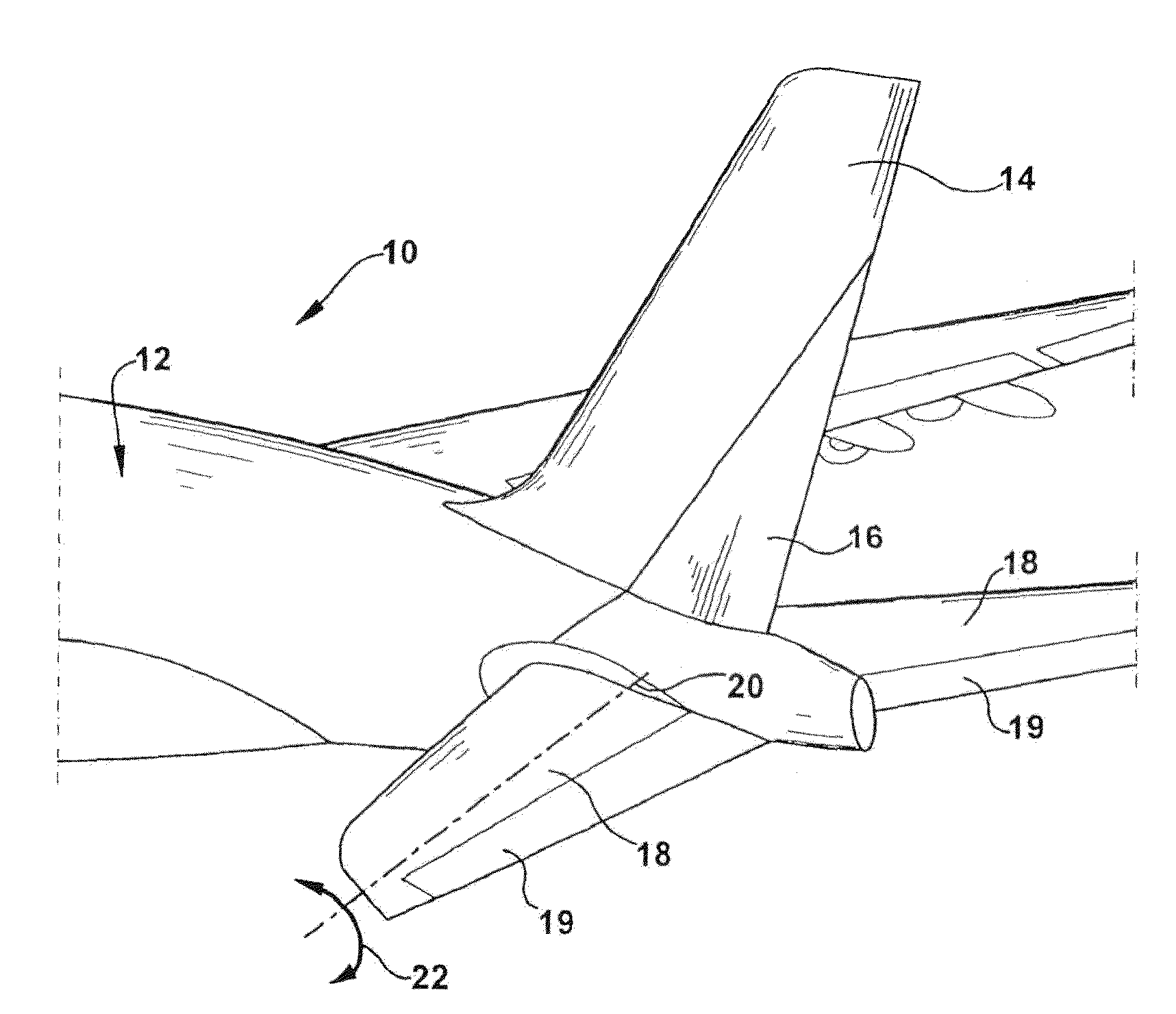 Horizontal stabilizer trim actuator failure detection system and method using position sensors