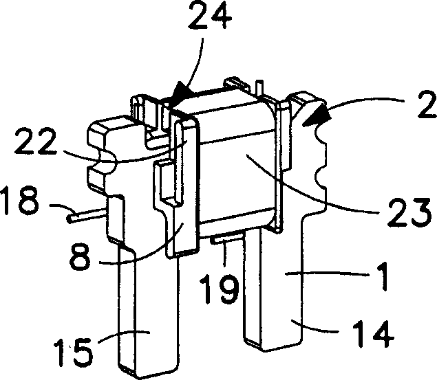 Relay and process for producing a relay