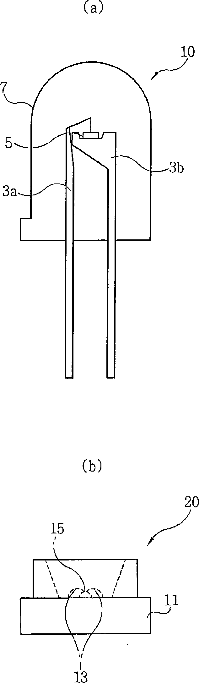 Electronic parts packages and method for forming a cavity thereof