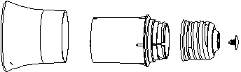 Automatic assembly line for LED energy-saving lamp