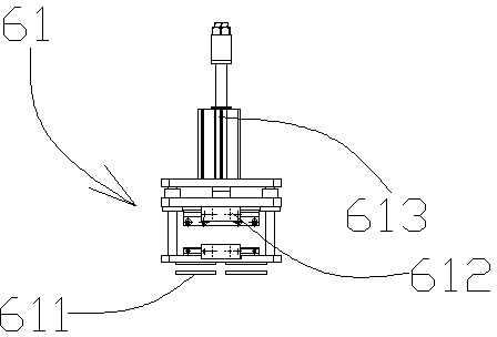 Automatic assembly line for LED energy-saving lamp