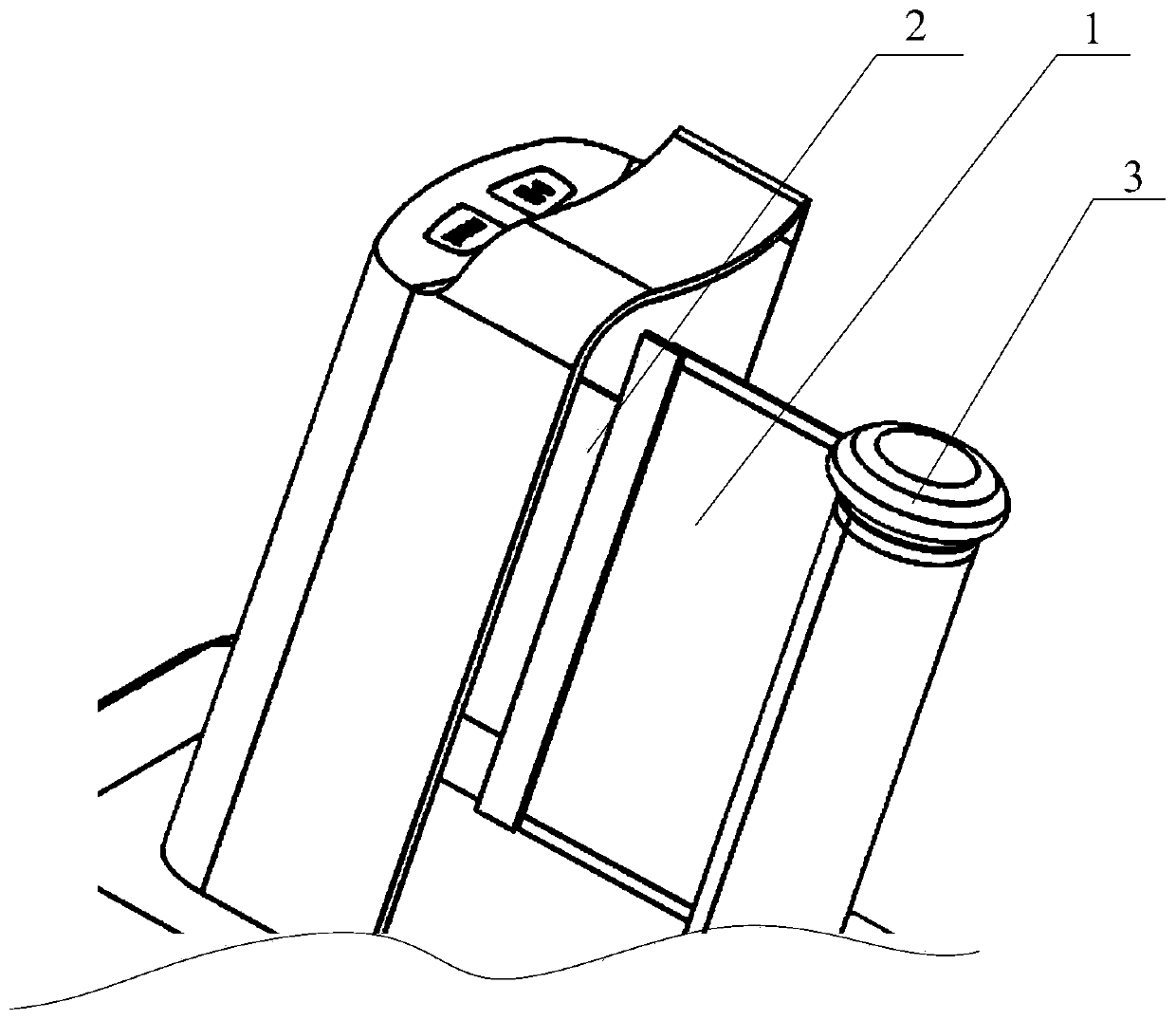 Crimped flexible display device