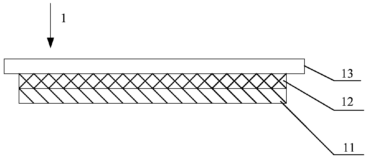 Crimped flexible display device