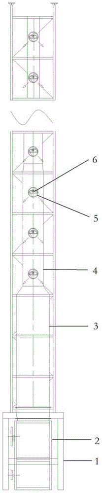 Spray device and method for manual ice coating of ultra-high voltage equipment