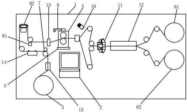 Pole piece splitting machine