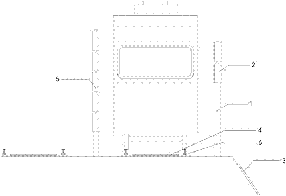 Railway space integrated power generation system adopting wind energy and solar energy grid connection and piezoelectric technology