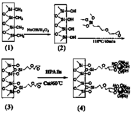 Hydroxyl-terminated hyperbranched polyurethane-ester polymer as well as modified micro-fluidic chip and application thereof