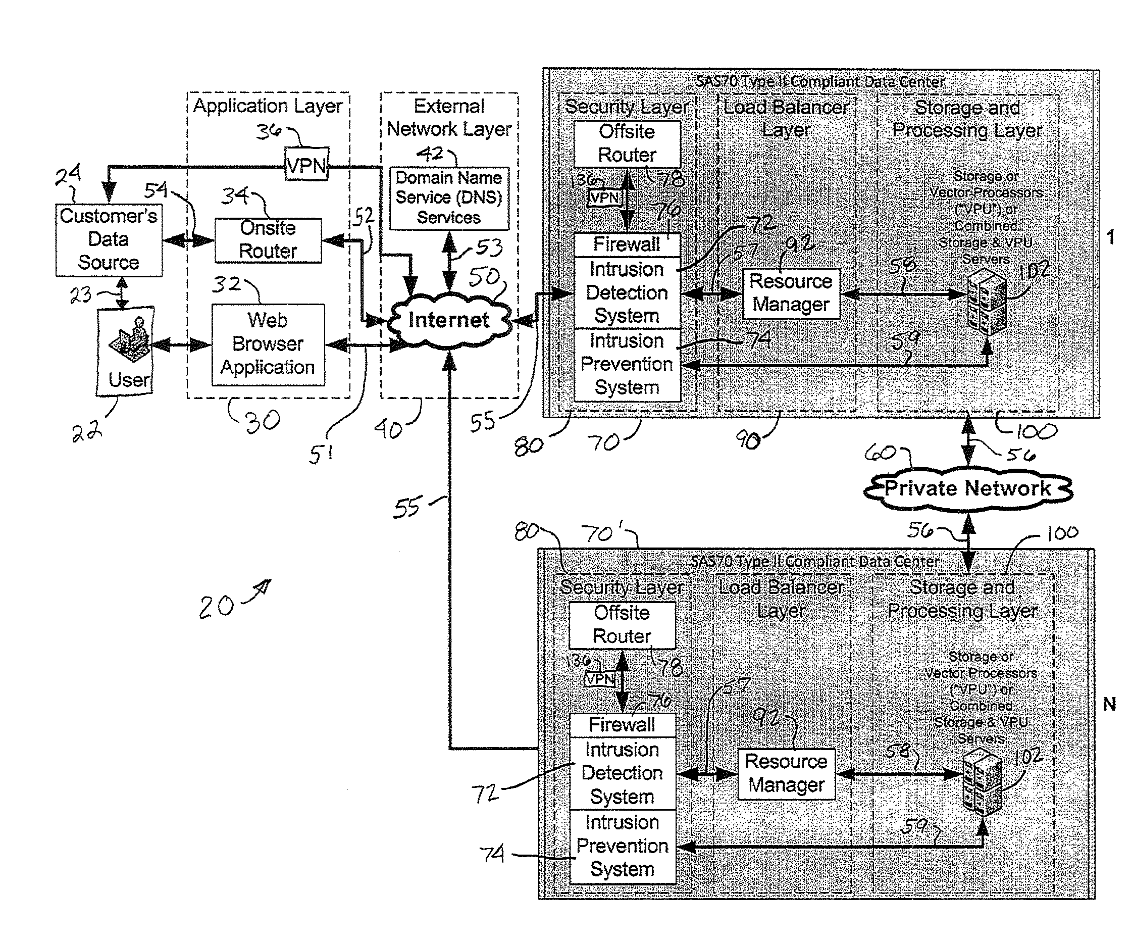 Method and system for fast access to advanced visualization of medical scans using a dedicated web portal