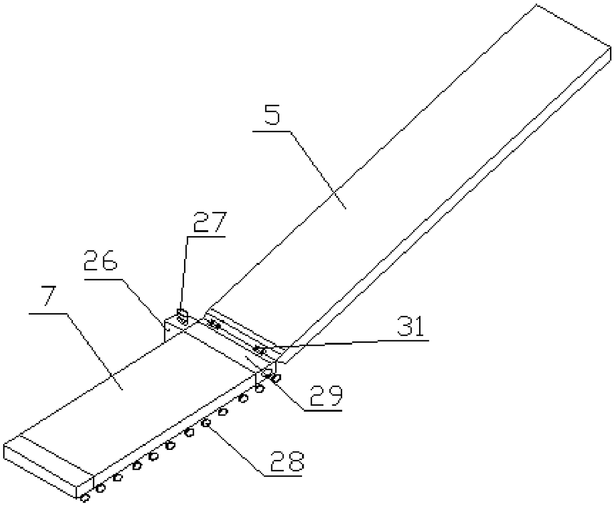 Mechanical logistics feeder capable of stacking and feeding goods at different heights