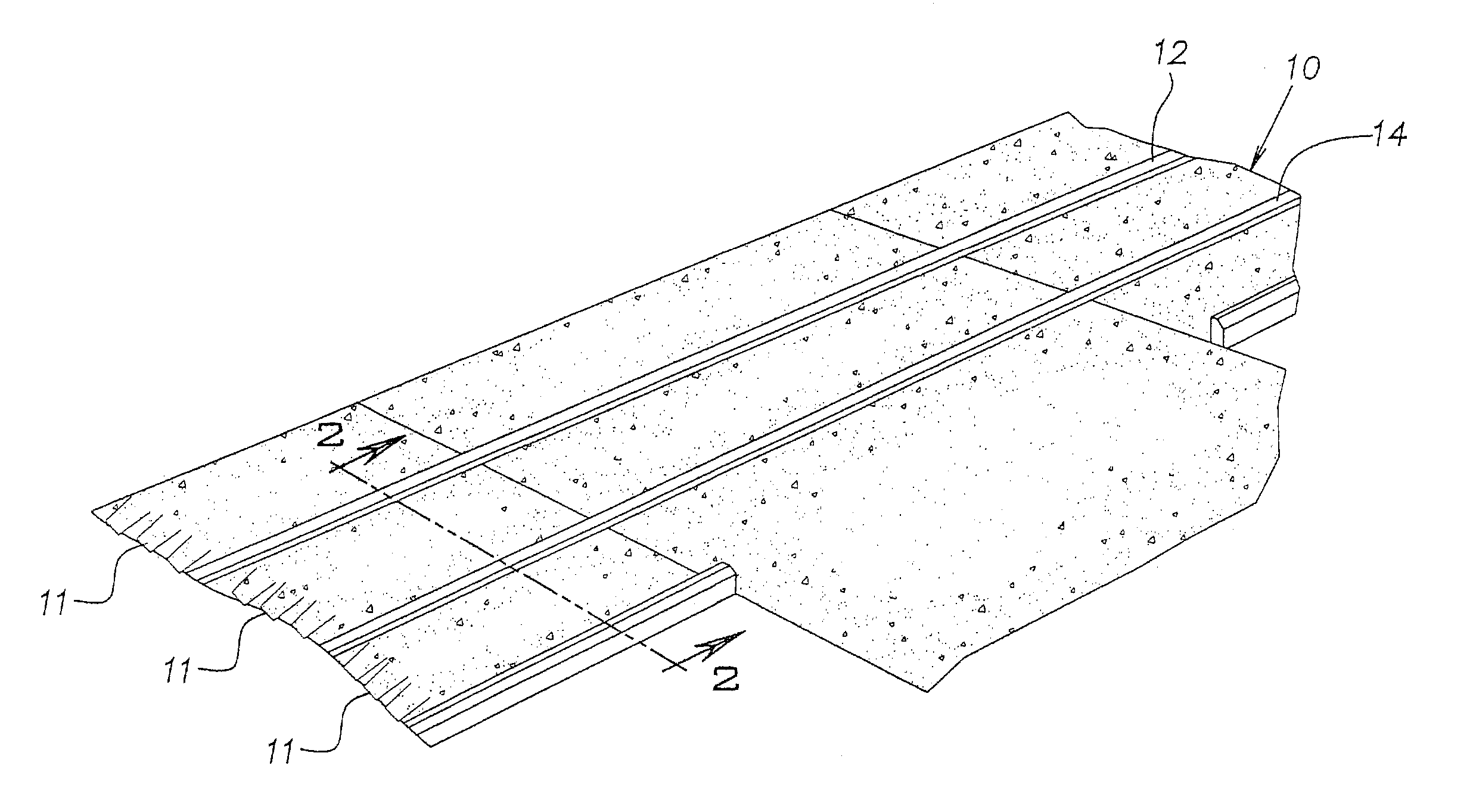 Railway crossing structure