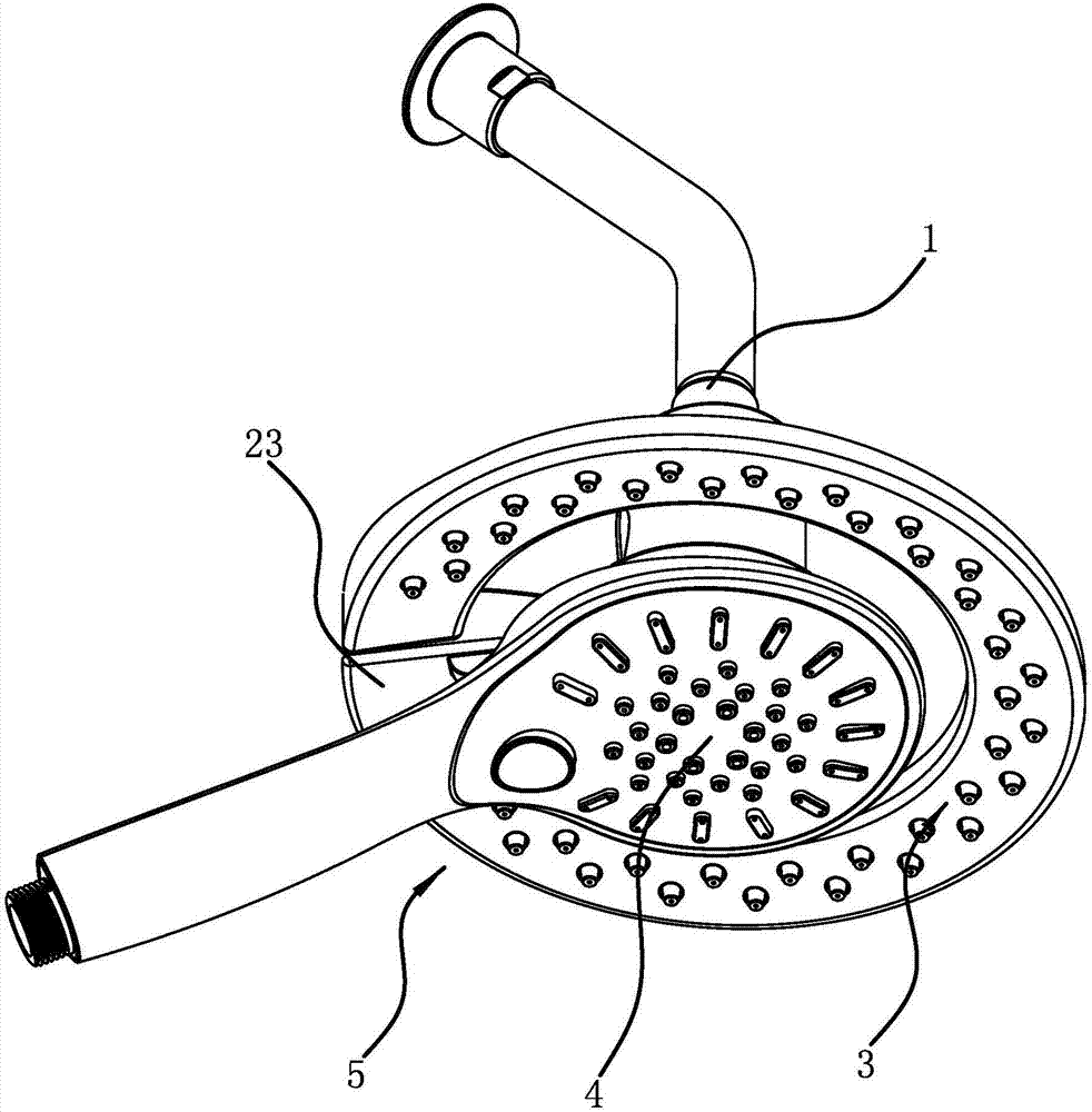 Combined sprinkler