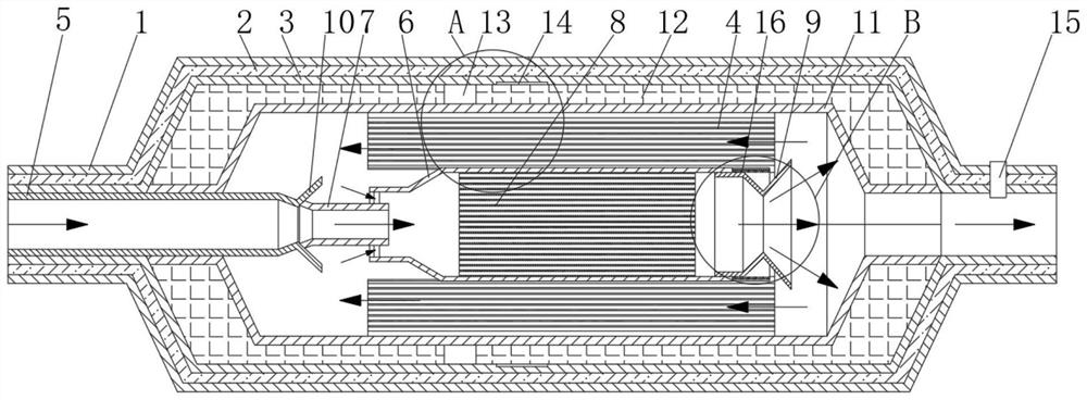 Three-way catalyst for automobile exhaust