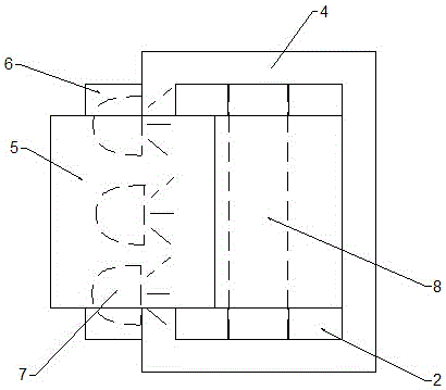 Straightness detection device