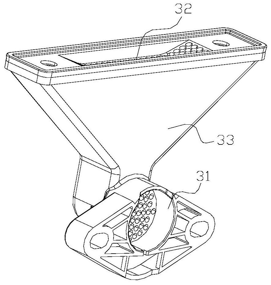 Exhaust device of washing and drying machine and washing and drying machine