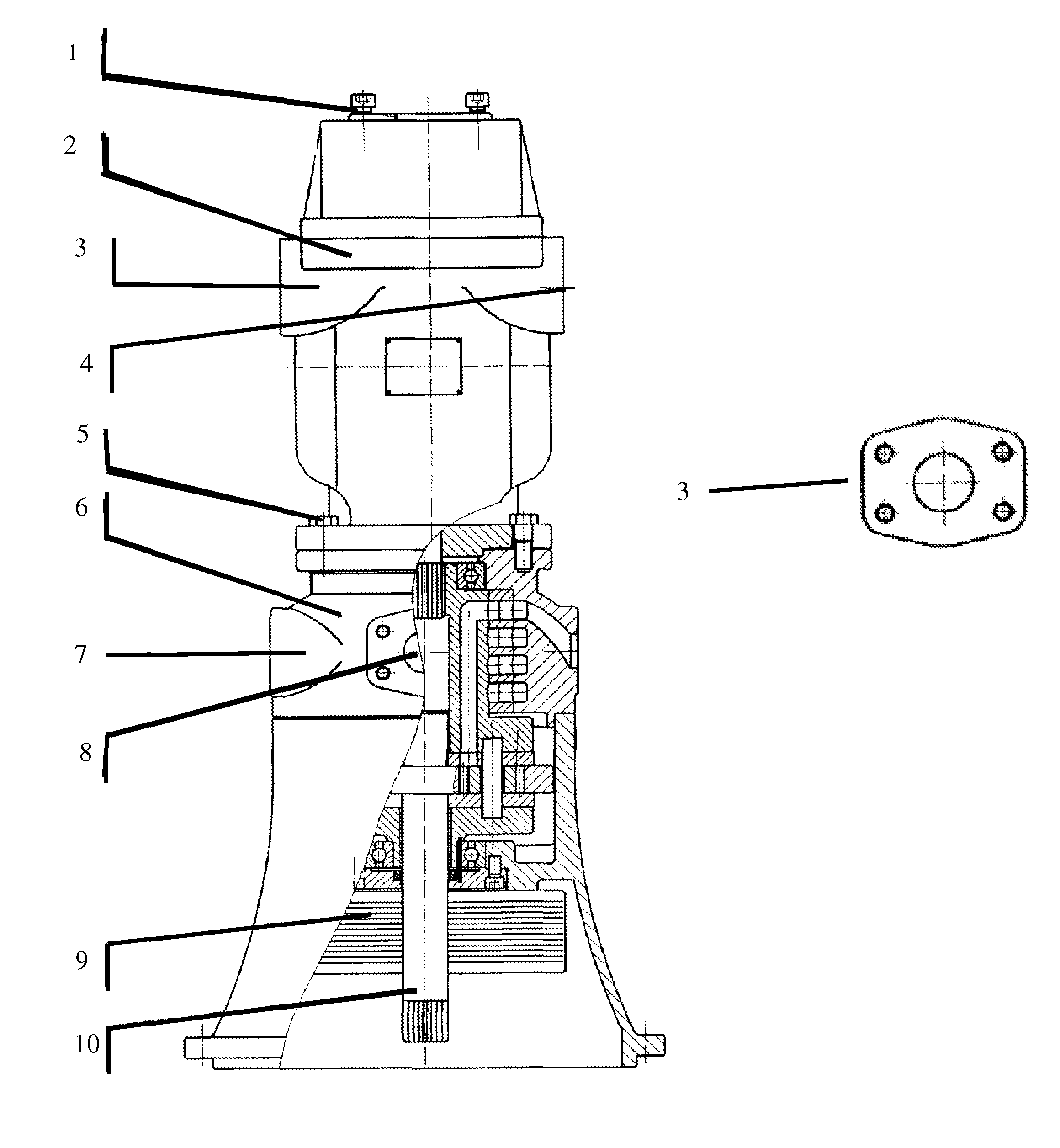 Continuously variable transmission for a hydraulic mechanism in hybrid cars with recovered power-split energy