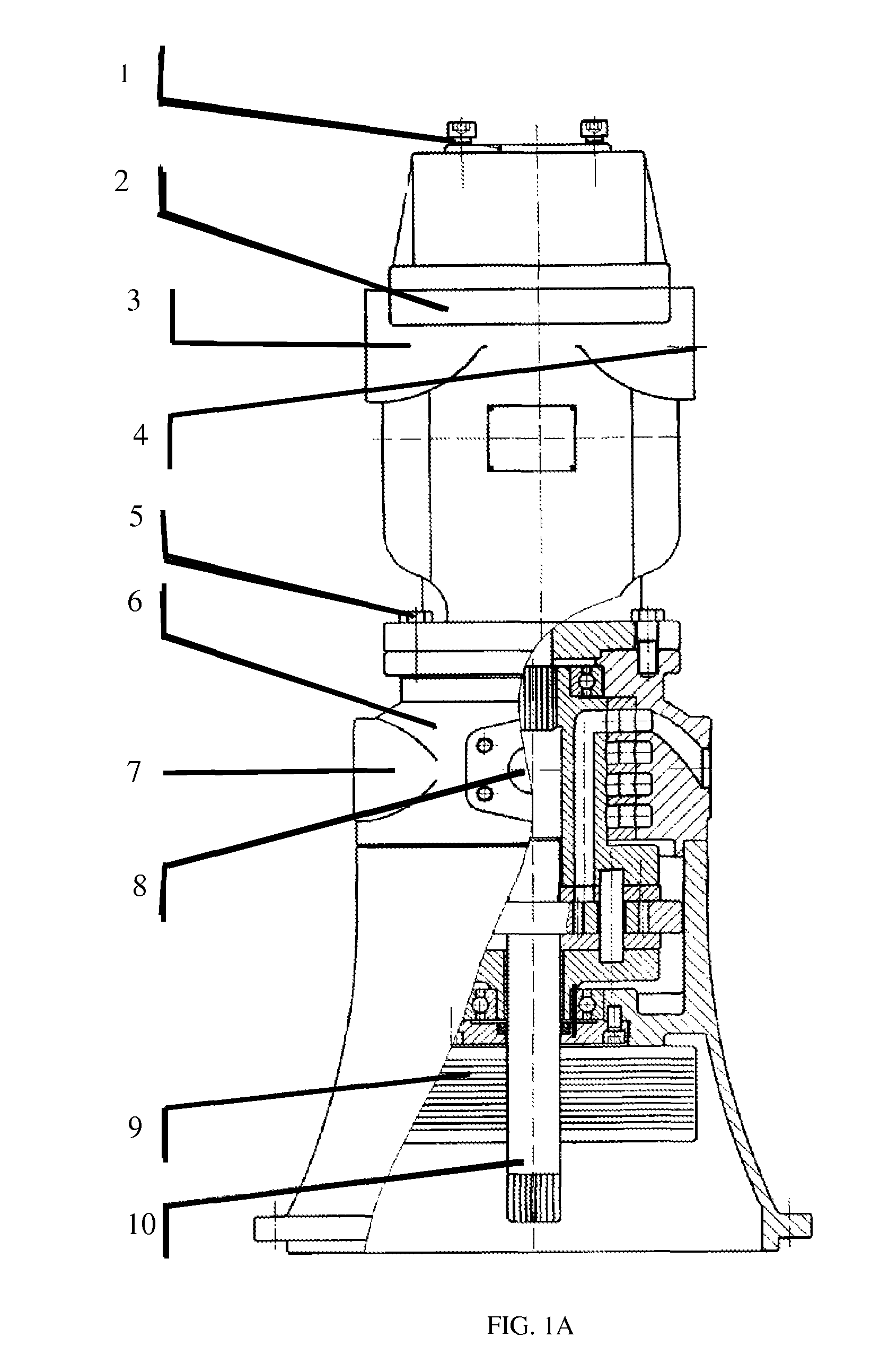 Continuously variable transmission for a hydraulic mechanism in hybrid cars with recovered power-split energy